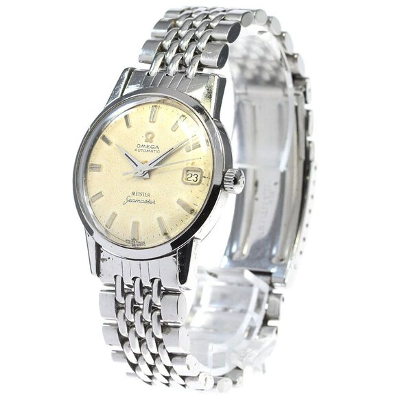 OMEGA MEISTER Seamaster 14760SC-61 cal.562 Rice Bracelet Automatic Men's_824100